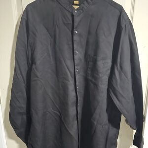 Milano Uomo Black Casual Shirt